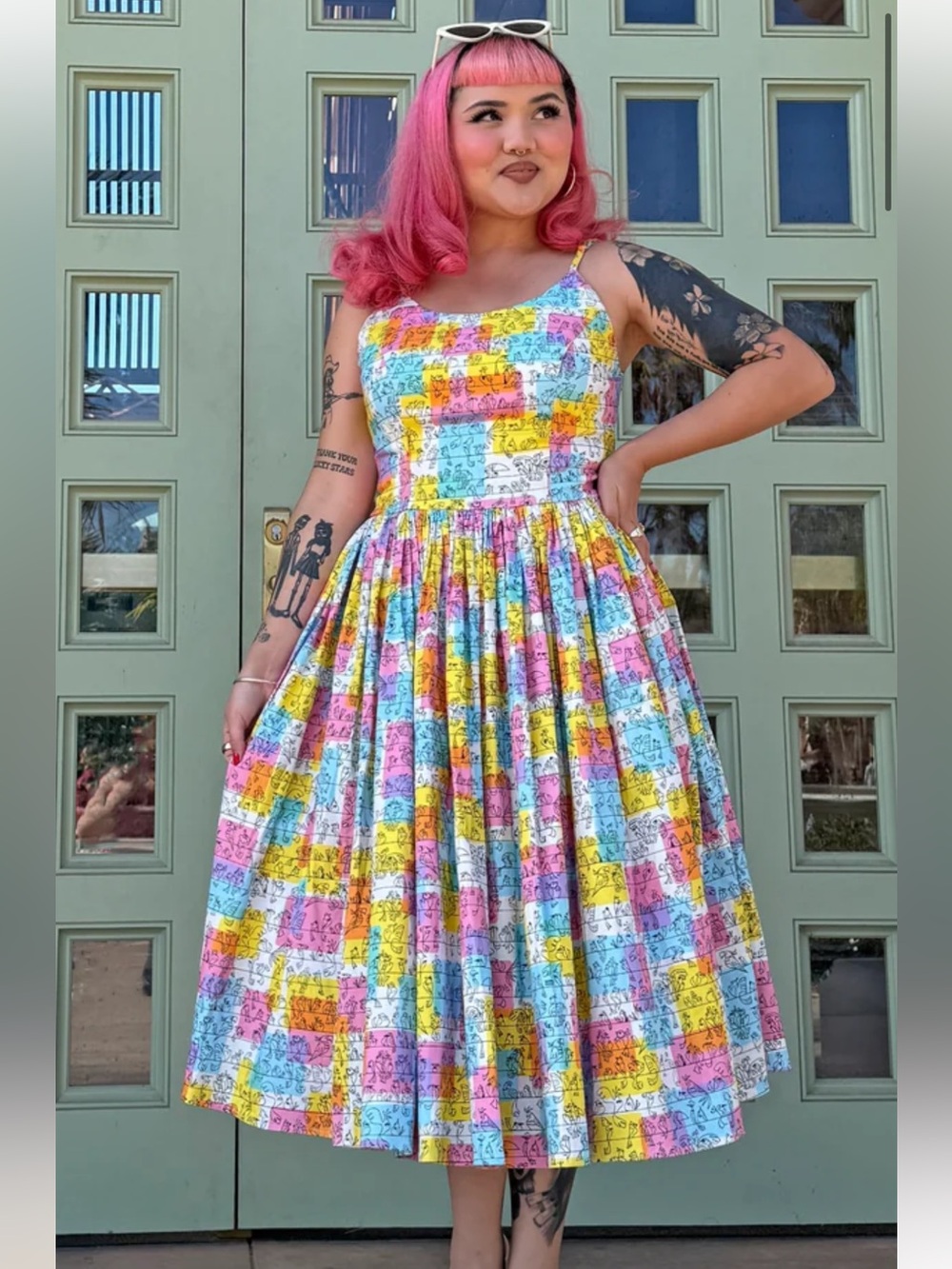 Dapper Day Birds Of A Feather Dress Size 2X
